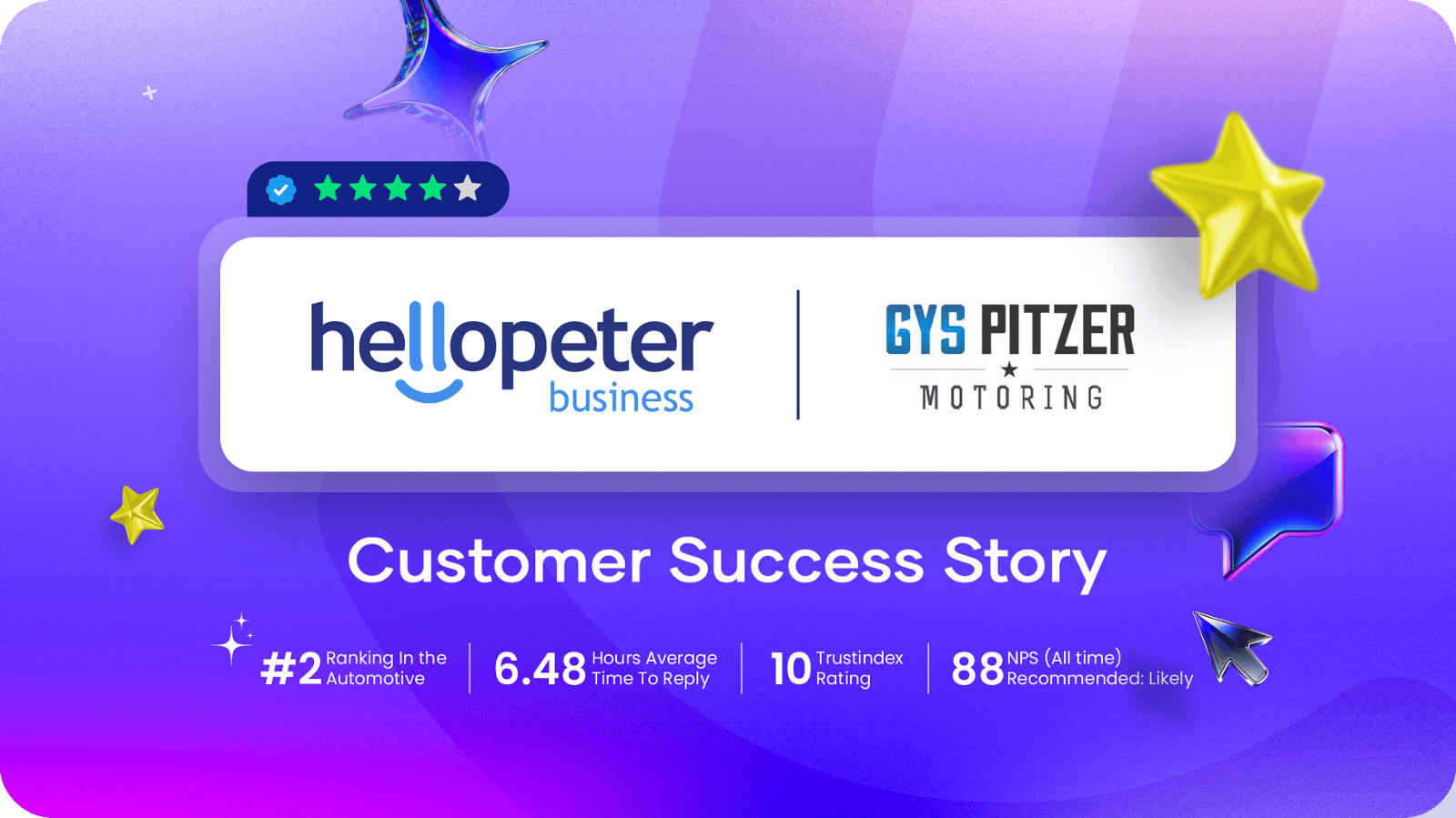 How Gys Pitzer Motoring Rose from #12 to #2 in Automotive with Strategic Reputation Management